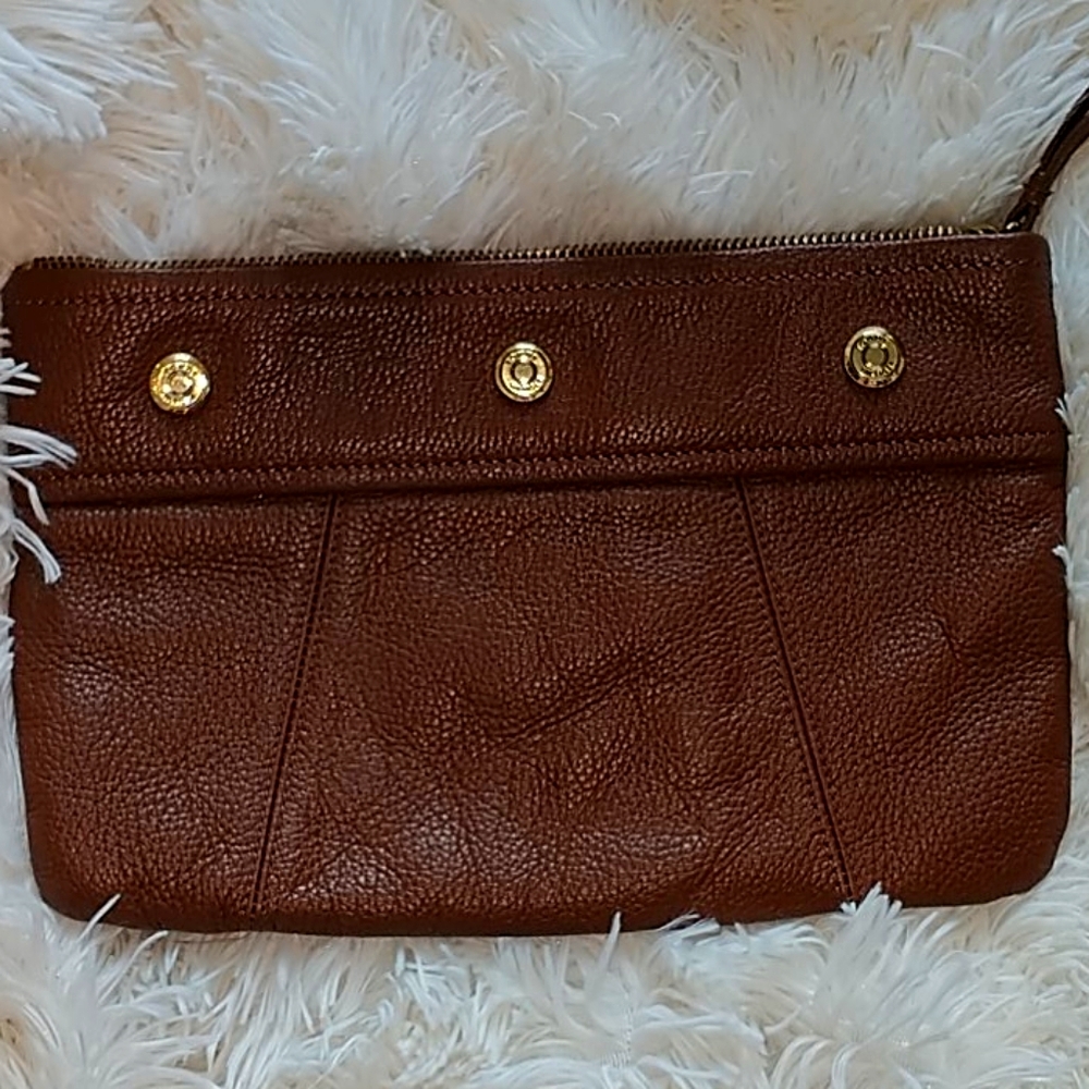 Tommy hilfiger leather clutch